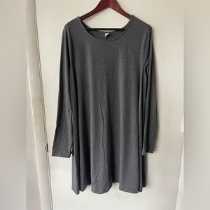 Old Navy t-shirt dress grey
